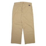 DICKIES Mens Trousers Beige Regular Straight W34 L30