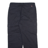 DICKIES Cargo Mens Trousers Black Regular Straight W36 L32