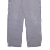 CARHARTT Mens Trousers Grey Relaxed Straight W36 L27