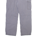 CARHARTT Mens Trousers Grey Relaxed Straight W36 L27