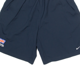 NIKE Mens Sports Shorts Blue Relaxed S W26