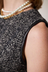 Ebony Mini Tweed Dress – Women’s Chic Mini Dress