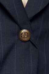 Tailoring Dark Grey Blazer – Classic Single-Breasted Blazer