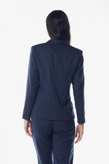Women Classic Italian Wool Blazer – Timeless Tailored Blazer