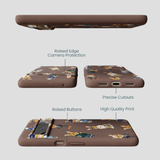 Chocolate Brown Rabbit Friends Google Pixel 8 Pro Case