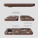 Chocolate Brown Rabbit Friends Google Pixel 9 Pro XL Case