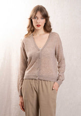 Cardigan Meavy Bcmg509 Stone