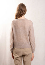 Cardigan Meavy Bcmg509 Stone