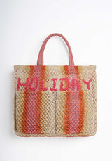 Beach Bag Monty Holiday Berry