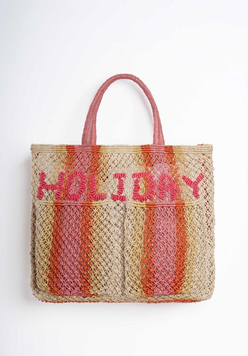 Beach Bag Monty Holiday Berry