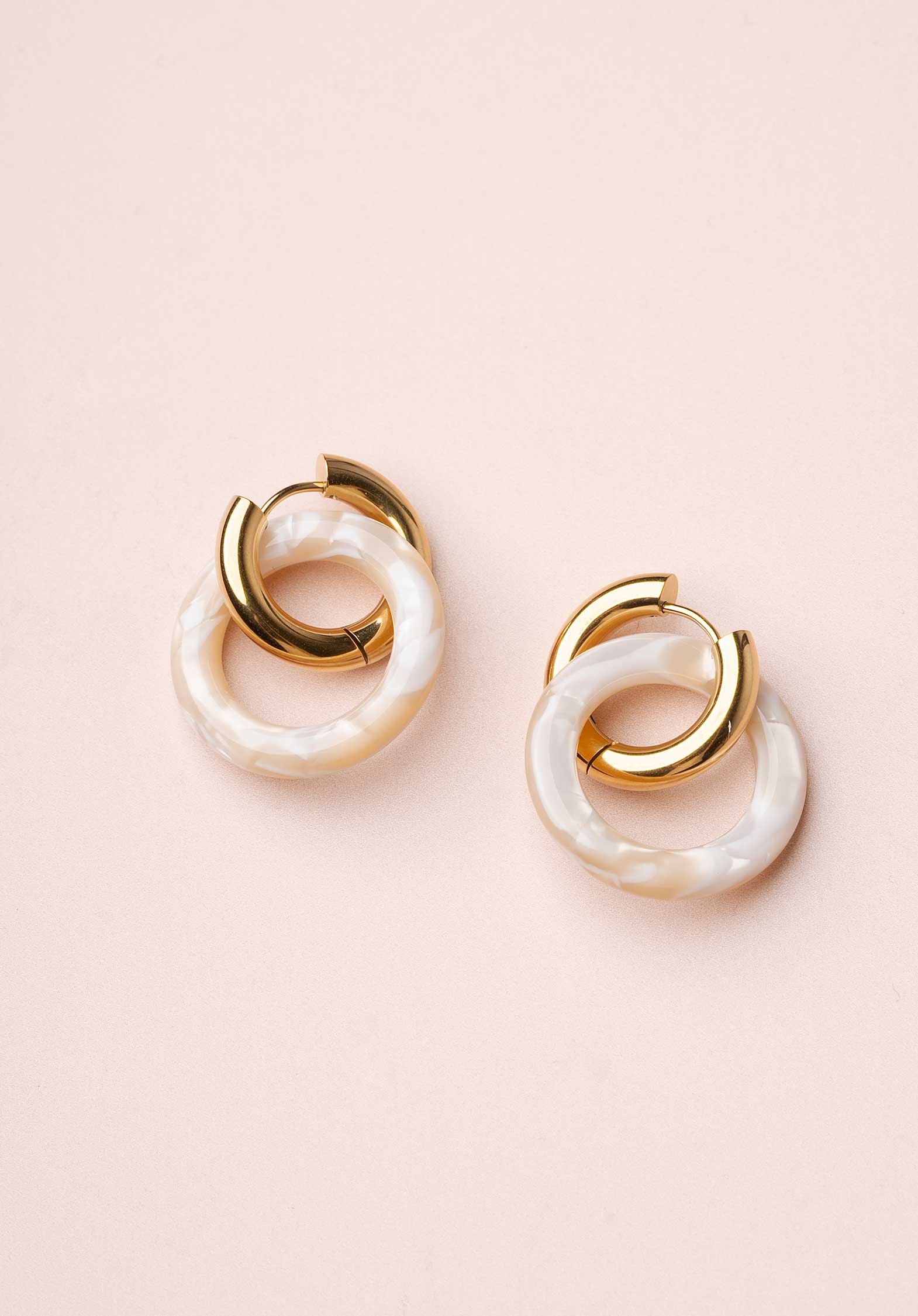 Earring Beatrice Boucles White