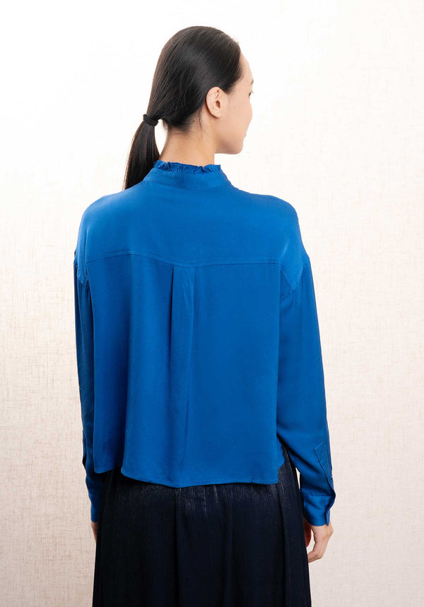 Blouse Cabanac Bleu-Electrique
