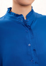 Blouse Cabanac Bleu-Electrique