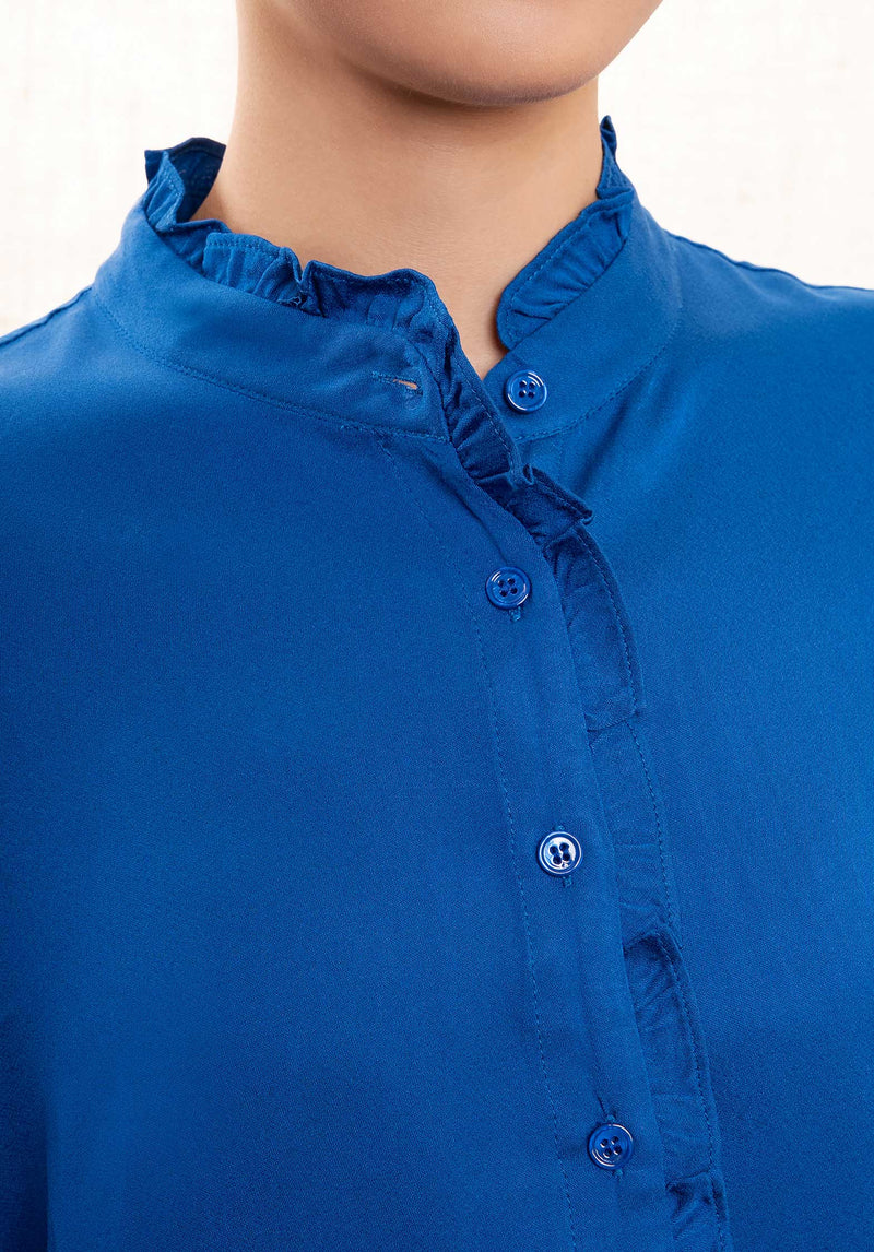 Blouse Cabanac Bleu-Electrique