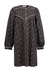 Dress 5167 Black-Off-White