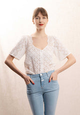 Blouse Thien Ecru