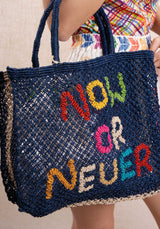 Beach Bag Now Or Never Sma Nat