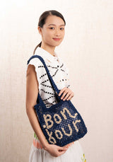 Beach Bag Stellina Bonjour Indigo