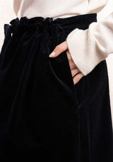 Skirt Coulisse Vel04 40-Nero-Navy