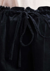 Skirt Coulisse Vel04 40-Nero-Navy