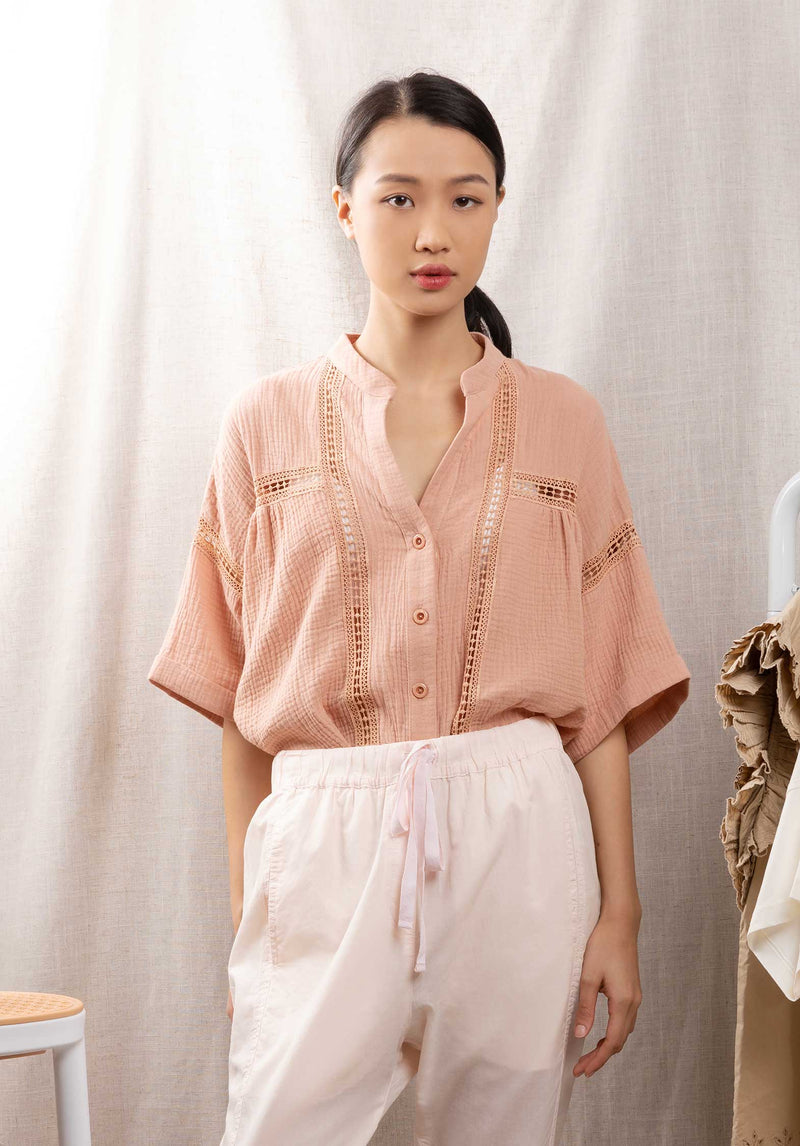 Blouse Sorrente Dirty-Pink