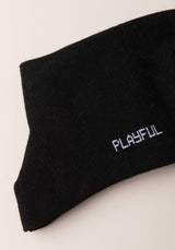 Socks Lion Rock Black-White