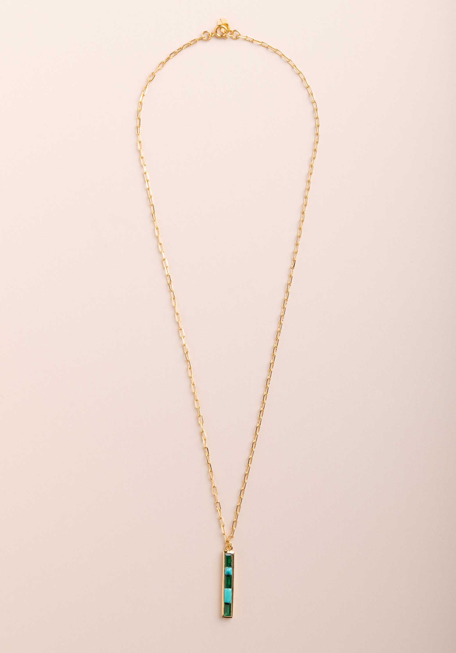 Necklace Ipa Cie4 Emeraude