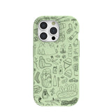 Sage Green Ready to Hike iPhone 15 Pro Case