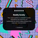 Lavender Retro Grid Google Pixel 10/10 Pro Case