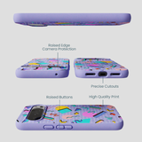 Lavender Retro Grid Google Pixel 10 Pro XL Case