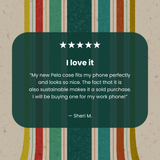 London Fog Retro Lines iPhone 14 Pro Case