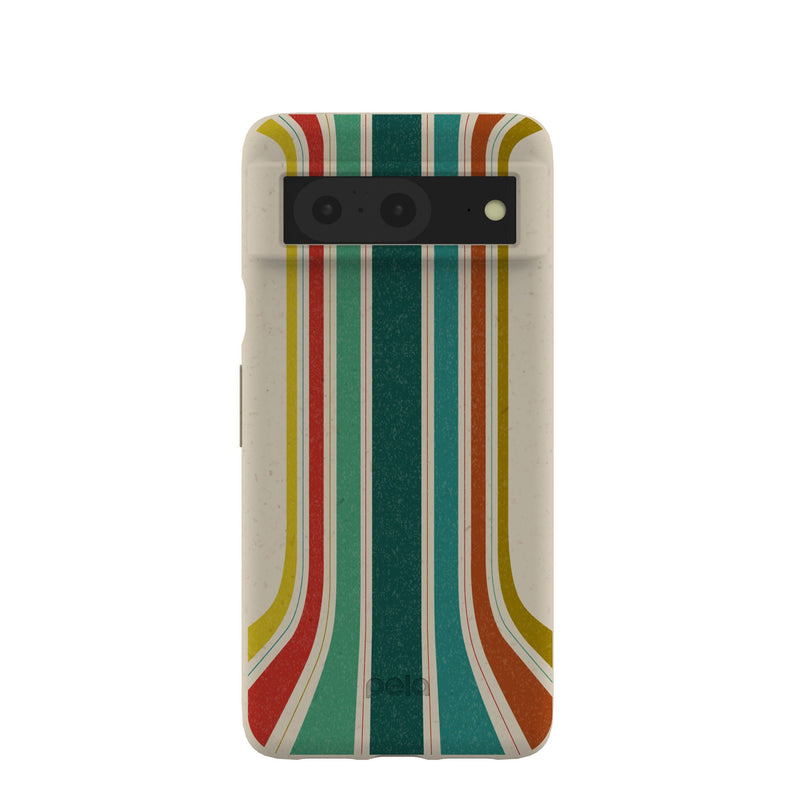 London Fog Retro Lines Google Pixel 8 Case