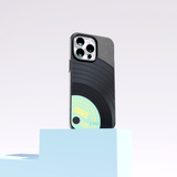 Black Vinyl Vibes iPhone 13 Mini Case