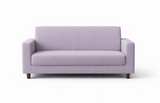 Anyseat 3-Seater Sofa Cover – Plain Light Purple Style Slipcover for Living Room Chair Protection