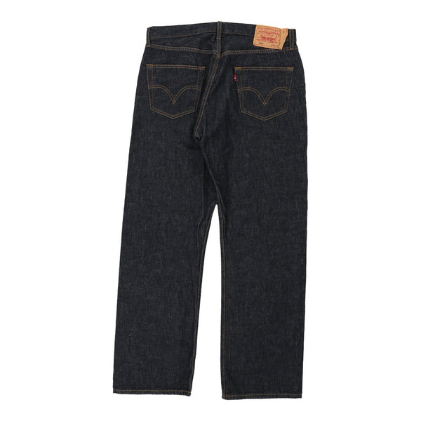 501 Levis Jeans - 35W 32L Dark Wash Cotton
