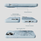 Powder Blue Rockies iPhone 14 Pro Max Case