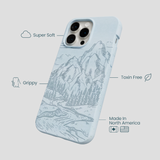 Powder Blue Rockies iPhone 14 Pro Max Case
