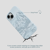 Powder Blue Rockies iPhone 14 Case