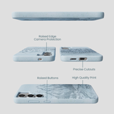 Powder Blue Rockies Samsung Galaxy S25+(Plus) Case