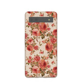 Seashell Rose Garden Google Pixel 6a Case