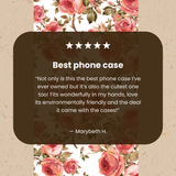 Seashell Rose Garden iPhone 14 Pro Max Case