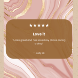 Seashell Rose Gold Samsung Galaxy S21 Case