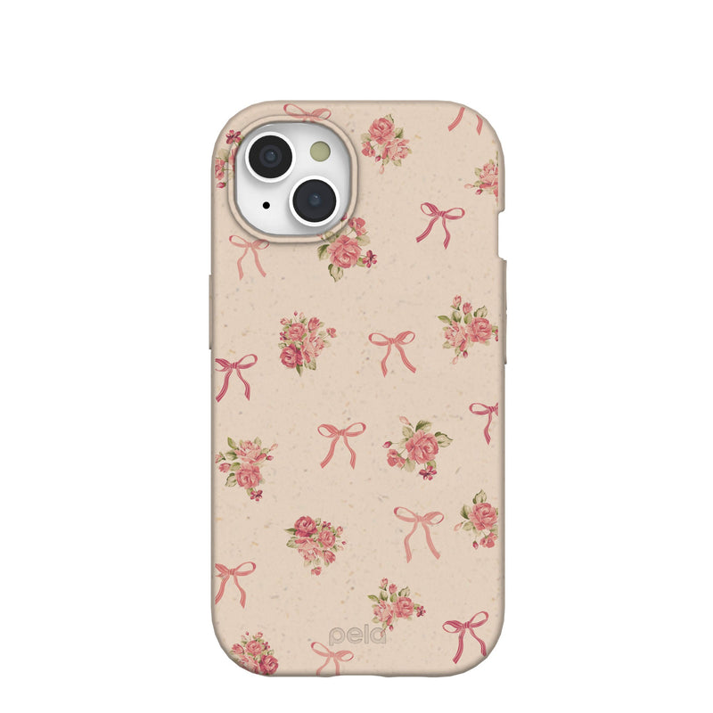 Seashell Roses and Bows iPhone 15 Case