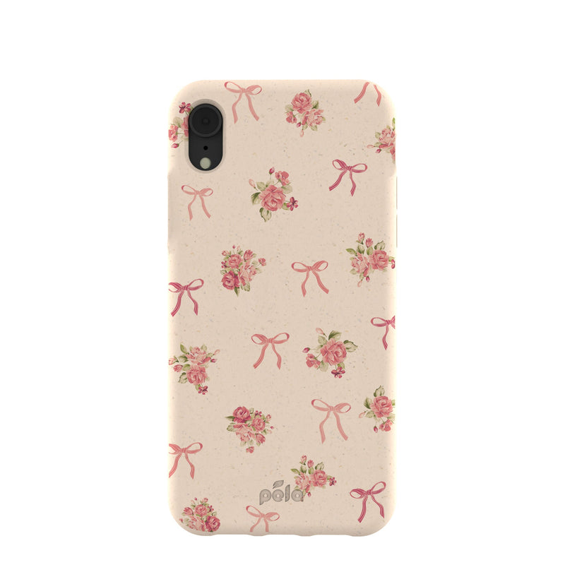 Seashell Roses and Bows iPhone XR Case