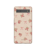 Seashell Roses and Bows Google Pixel 6a Case