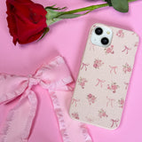 Seashell Roses and Bows iPhone 14 Plus Case