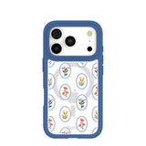 Clear Rosette Frame iPhone 17 Pro Case With True Blue Ridge (MagSafe included)