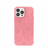 Bubblegum Pink Rosettes iPhone 13 Pro Max Case