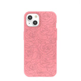Bubblegum Pink Rosettes iPhone 13 Case