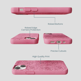 Bubblegum Pink Rosettes iPhone 13 Case
